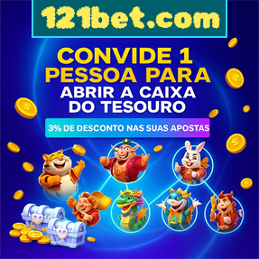 121bet.com Indique amigos para receber um bônus